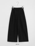 [unisex] Koent Key Ring Banding Sweat Balloon Wide Pants