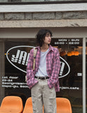 Jetty Seersucker Overfit Check Shirt