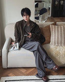 Ray Belted Wide Slacks