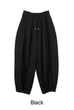 Sien Brushed Pintuck Balloon Pants