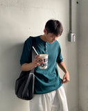 CK linen henly half knit