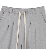 Leto Zipper Pocket Brushed Sweat Cargo Pants