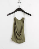 Vinet Two-Line String Halter Sleeveless