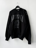 Open 5 Button Regona Washing Sweatshirt