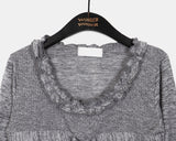 Lido Frill Ribbon Strap T-Shirt