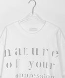 Marty Lettering Over Short Sleeve Tee