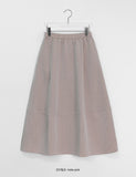 Dopuni Dot Banding Long Skirt