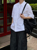 Hidden Pocket Half Shirt