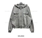 Kuro Trucker Hooded Jacket