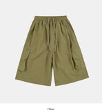 Kant cargo nylon capri pants