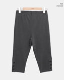 Sierra Slit Button Biker Pants