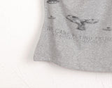 Pebble Hip Lettering Unbalanced Sleeveless