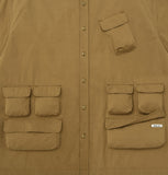 [AG] Slather Utility Pocket Half Shirt