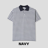 Cork Crop Stripe Short Sleeve T-shirt