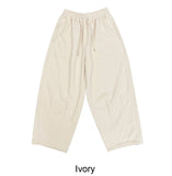 Letter Fleece Balloon Pants