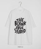 [unisex] Nelty printed knit short sleeve tee