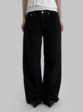 Bay Labeling Black Denim