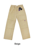 LaPette American Flag Patch Cotton Pants