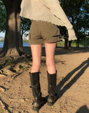 Luin Eyelet Cargo Shorts