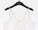 YOKU Ribbon String Sleeveless Blouse