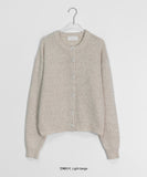 Soico Round Wool Knit Cardigan