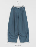[unisex] Gyuden Nylon Banding Wide Pants