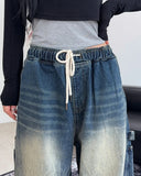 Evan Carpenter Washing Banded Denim Pants