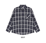Doze loose fit check shirt