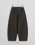 Pimmo Banding Raw Denim Balloon Wide Pants