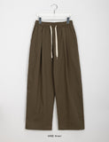 [unisex] Bayou Pintuck Banding Wide Pants