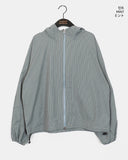 Succo Check Two-Way Cotton Hood Zip Up