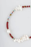 ethnic gemstone necklace