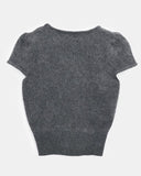 Era Angora Half Short Sleeve Knit