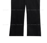 Ponin Slit Capri Pants