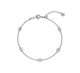 Essence Moissanite Station Bracelet