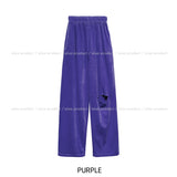 (UNISEX) Piggy cutting wide sweat pants