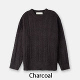 Mod Hairy Cable Knit