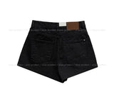 Moring Heart Rivet Cotton Shorts