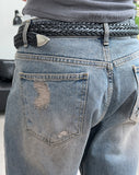 Alp Dusty Damage Denim Pants