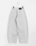 Waju cut wide balloon cotton pants