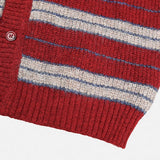 [wool21%] Sway Multi-Striped Cardigan