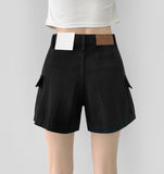Pocket Cargo Feminine Cotton Shorts