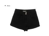 Inic Two-Button Roll-Up Pocket Shorts