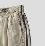 Dirty Painting Line Wide Pants