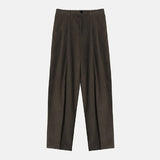Basel Two-Tuck Corduroy Wide Pants