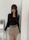 Mela Round Rib Daily Cardigan