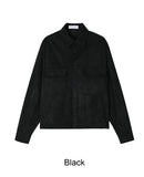 Modiel Suede Crop Shirt