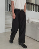 Dainel Two-Tuck Wide Slacks