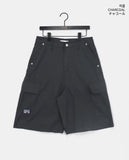 Tsui Grid Check Patch Cargo Bermuda Pants