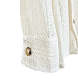 Orz Crochet Over Shirt